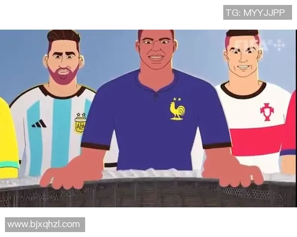 足球少年梦幻卡通形象展现足球明星的青春活力与无限可能